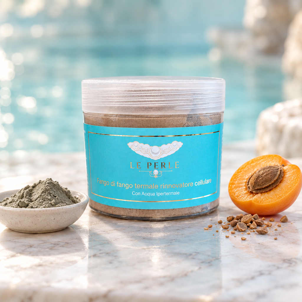 Scrub Fango Termale Corpo Le Perle, 500 ml